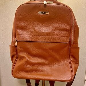 BOSTANTEN Genuine Leather 15.6 inch Laptop Backpack/ travel backpack